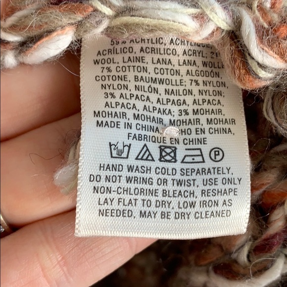 Anthropologie Hand Knit by Ollie Open Sweater Vest - Picture 6 of 7